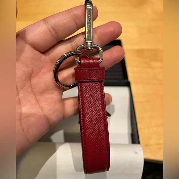 Prada Saffiano Leather Keychain Robot - Picture 4 of 7